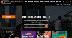Desktop Screenshot of basketballwa.asn.au
